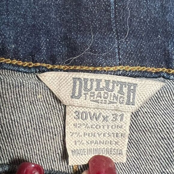 Duluth Trading | NWT Womanās PlusāDaily Denim DuluthFlex Boot Cutā30/31 - Picture 4 of 5